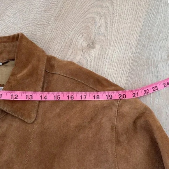 Cognac Suede Barn Jacket / Coat - Picture 9 of 16